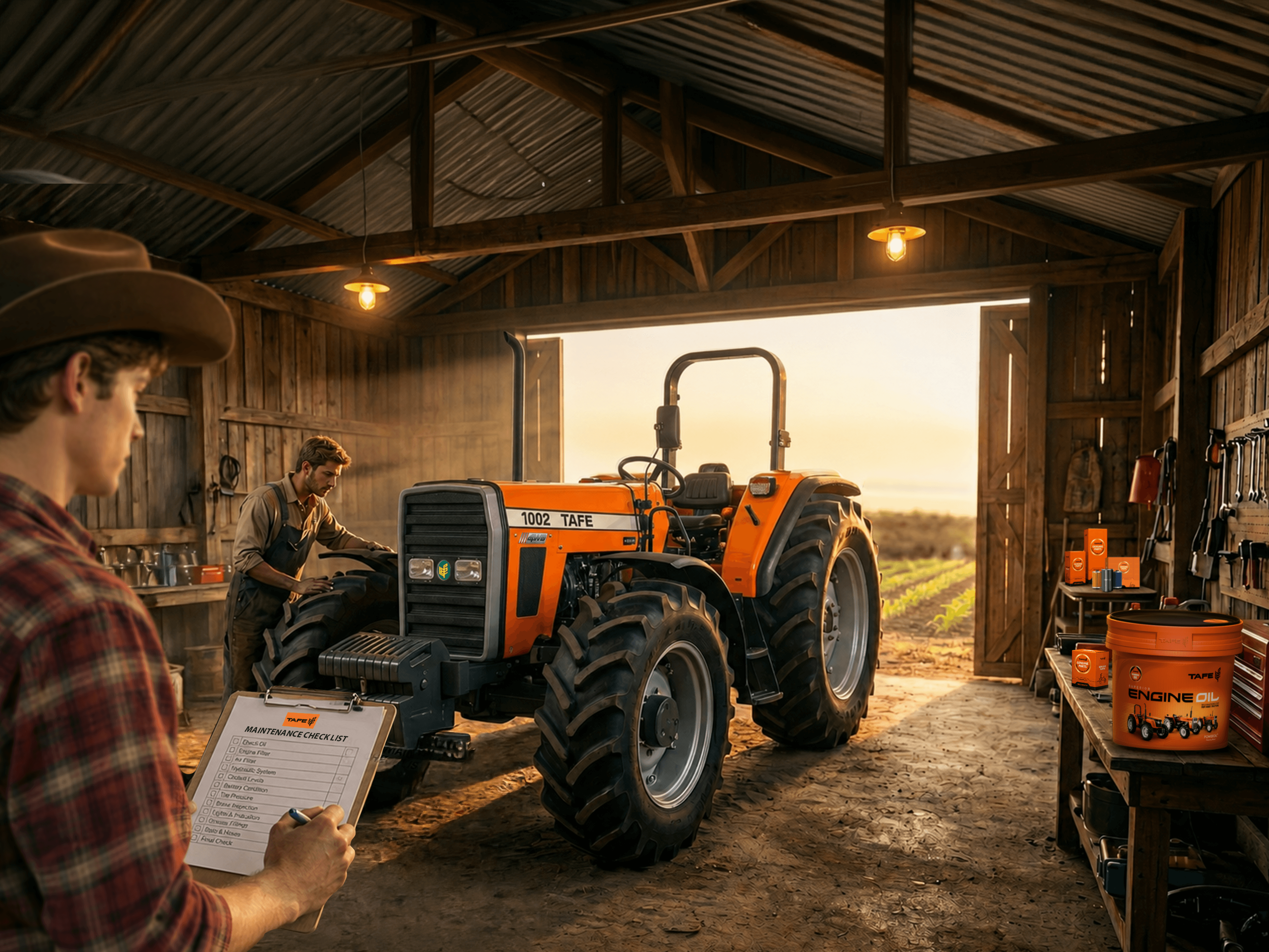 Tractor Maintenance Checklist for Harvest Season