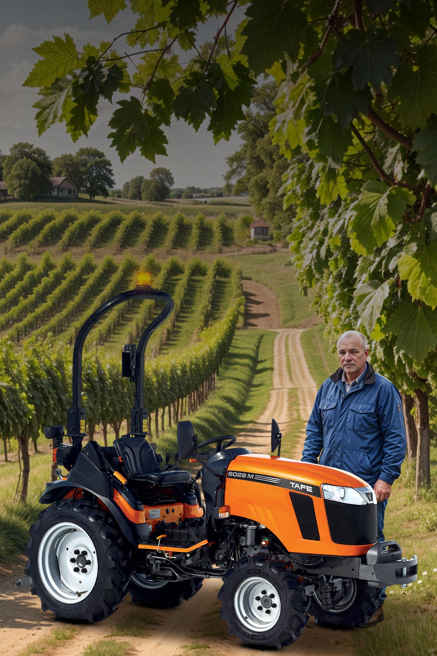 TRACTORS POWERED BY HYDROGEN AND ELECTRICITY