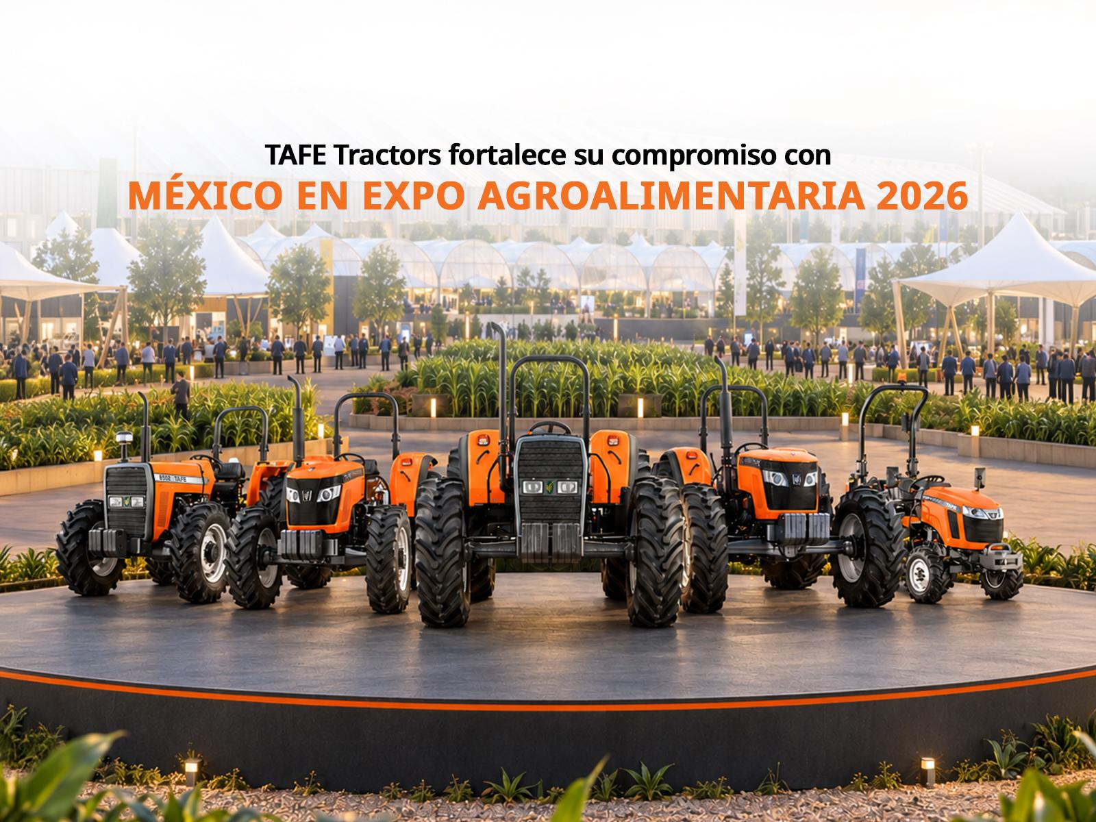 Más tractores, nuevos lanzamientos y soluciones para el campo mexicano.