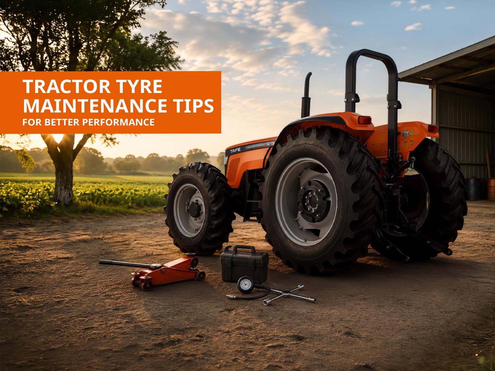 Tractor Tyre Maintenance Tips for Better Performance